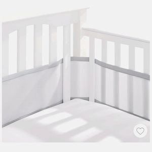 Breathable Baby Solid Mesh Crib Liner